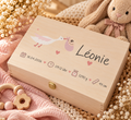Boîte à souvenirs cigogne