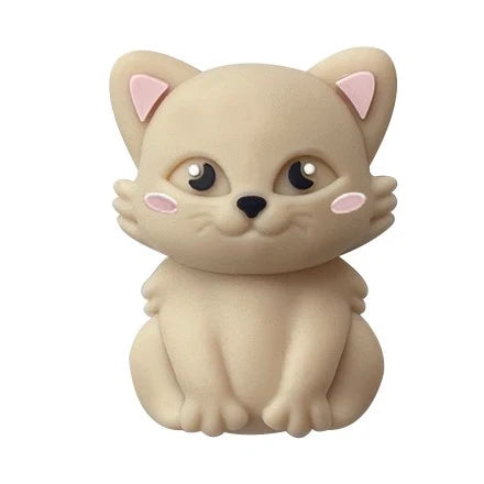 Attache-tétine personnalisée chat