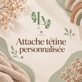 Personalisierte Schnullerkette